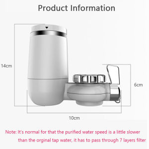 『😲Ship in 24hrs🤟❤️』Tap Water Purifier with Ceramic Percolator 7 layers Advanced Water Filtro Rust Bacteria Removal Portable High Efficiency Water Filters For Household 净水器 滤芯