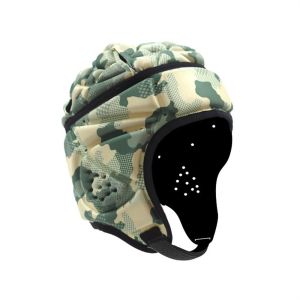 BLACKON Shockproof Soft Helmet Adjustable EVA Rugby Helmet Goalkeeper Head Protector Soccer Headgear Youth Protective Helmet