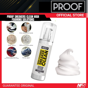 Proof Sneakers Clean High Foaming Solutions Used to Clean Sneakers and Knit