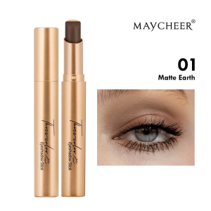 Sequins Eyeshadow Stick Eye Makeup Rich Color Development Fashion Portable Highlighter Water And Sweat Resistant Threecolor Natural Gradient Pearlescent
