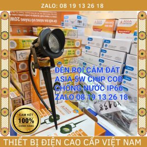 (Asia) Đèn Led rọi ngoài trời cắm cỏ đất chiếu cây Asia 5W 7W 10W chống nước IP66 bảo hành chính hãng.