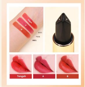 Lipstick Highly Pigmented Intense Matte Tahan Air Lipstik Waterproof