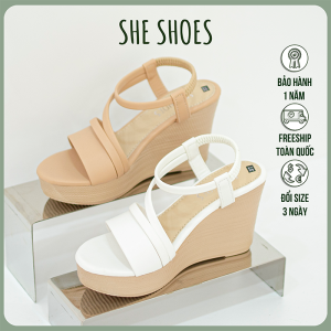 SANDAL XUỒNG CƯỚI ♥️ sandal quai ngang 9p siêu xinh độc quyền bởi SHE SHOES - SDX09044