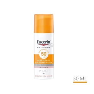 Eucerin Sun Serum SPF50+ PA++++ Spotless Brightening Facial Sunscreen 50ml UVA UVB Protection Reduce Sun Spots Prevent Pigmentation Skin Brightening Lightweight Texture Sun Protection Serum