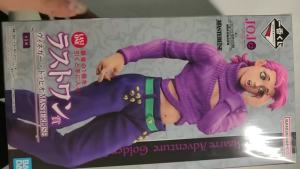 In Stock Original BANDAI Ichiban Kuji Last Prize JoJos Bizarre Adventure Doppio 22CM Animation Figure Model Toy Statuette