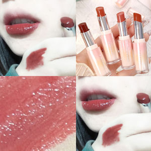 Dorisna Watery Glow Lipstick Mirror Lip Balm Long Lasting Moisturizing Solid Lip Tint Women Makeup