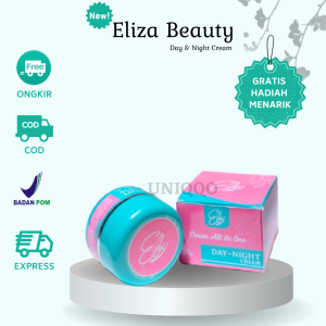 QQ Eby by Eliza Beauty Cream 2 in 1 Siang Malam & Toner Eliza Lengkap dengan Serum Saffron