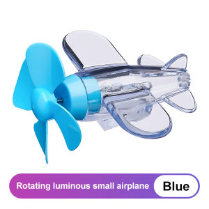 SEAMETAL Luminous Motorcycle Small Airplane Lamp Electric Bike Decoration Motorcycle Ornament Wind Powered LED Bright Lights