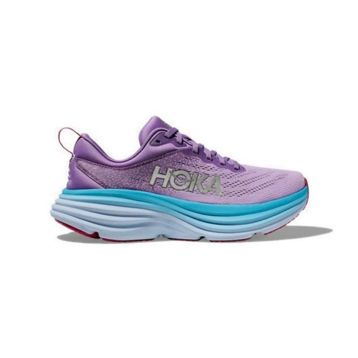 Running Shoes Bondi Purple Running Hoka One One Bondi Chalk Violet