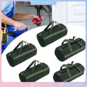 1/2PCS Tool Storage Bag Thick Canvas Handbag Hardware Tool Organizer Large capacity Portable Hand Tool Auto Repair Tool Kit