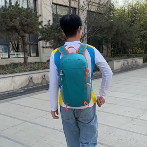 Foldable Outdoor Backpack Waterproof Travel Hiking Bag Lightweight Camping Daypack Large Capacity Beg Lipat Kalis Air