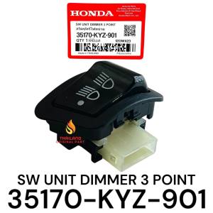 Original Tombol Dim 3 Titik Supra X 125 Helm IN KYZ / Supra X 125 FI New 2014 - 2025 Thailand KD1213