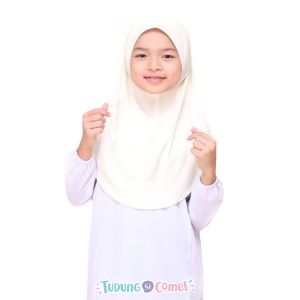 Set B Tudung Sekolah Awning Lembut Reject Tudung sicomel original
