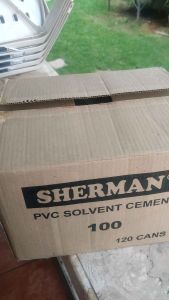 PVC Solvent Cement 120pieces per Carton