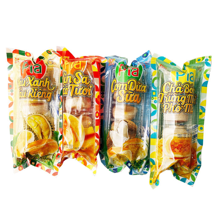 [ BÁNH QUÁ NGON ] Combo 8 bịch (Mỗi bịch 5 cái) Bánh pía mini hoặc pía ...