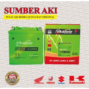 Aki Motor ALKALINE GM5Z-3B SUPER Aki Kering MF MOTOR SUPRA X LEGENDA SUPRA FIT SHOGUN ASTREA MEGAPRO NEOTECH