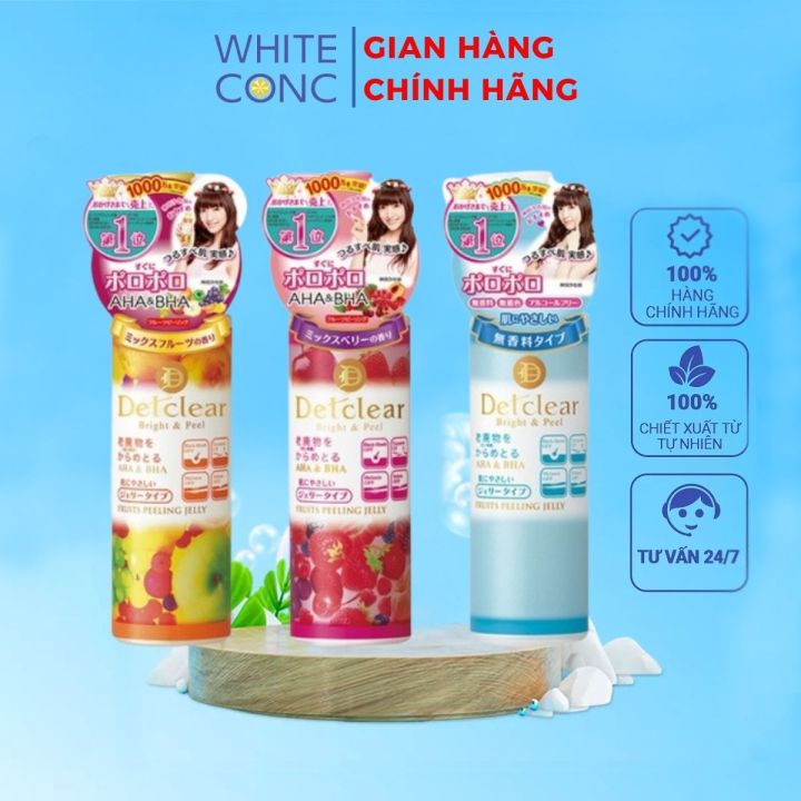 Gel tẩy tế bào chết Detclear Bright and Peel Nhật Bản | Lazada.vn
