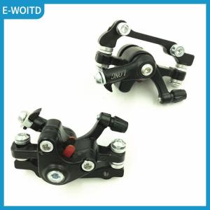 【E-WOITD】 Aluminum Alloy Bicycle Rear Disc Brake Black Mountain Road MTB Cycling Brake