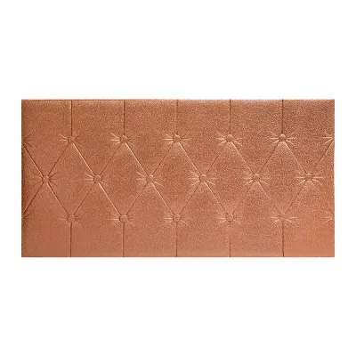 70*35cm 3D Stereo Wall Stickers Anti-collision Headboard Waterproof Thicken Foam Wall Panel Tatami Soft Foam Anti-collision Cushion Self Adheneive Wallpaper Bedroom Home Bedroom Living Room Bed Decor