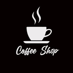 STIKER COFFEE SHOP KACA TERLIHAT ELEGANT UNTUK KAFE