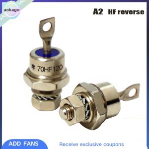 Aokago 70HF120 SPIRAL rectifier DIODE 1200V 70A 70HFR120ปิดกั้นไดโอด CHASSIS STUD MOUNTING REPLACEMENT สำหรับแบตเตอรี่