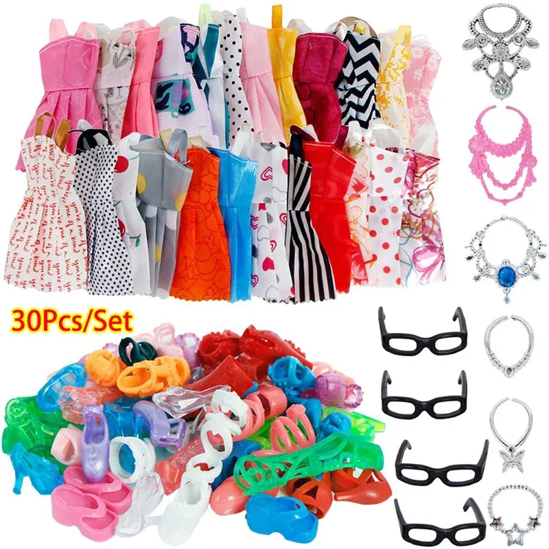 Barbie doll accessories deals set