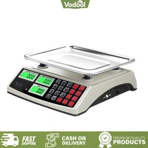 [VSC] 40kg/1g Price Computing Scale Waterproof Electronic Small Scale for Vegetables