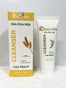 [Chai lớn 100ml] SỮA RỬA MẶT LÚA MẠCH HỖ TRỢ DA DẦU NHỜN MỤN THÂM