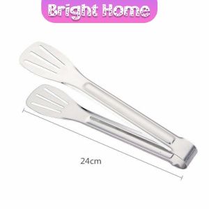 คลิปหนีบอาหารสแตนเลส ย่างเนื้อ ที่คีบปากเป็ด ที่คีบบาร์บีคิว stainless steel food clip