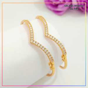 Cute Jewelry Gelang Bangle Dewasa Fuji Perhiasan Lapis Emas GL 149