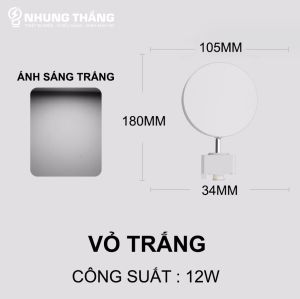 Đèn Rọi Ray Tản Sáng Rộng DCB-6024 - Công Suất 12w-18w-24w - Ánh Sáng Chiếu Rọi Điểm Soi Trang Trí Phòng Khách Nhà hàng - Bảo Hành 1 Năm - CÓ VIDEO