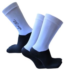 Kaos Kaki sekolah Hitam Putih anak sd smp sma 6 & 12 pasang