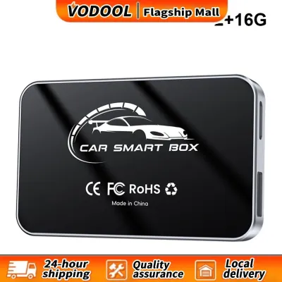 อุปกรณ์ Car Ai Box Wireless Carplay สำหรับรถ Android 13 รองรับการเชื่อมต่อหลายอุปกรณ์และเสียงคุณภาพสูง