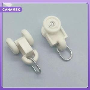 【CANAMEK】 50 chiếc móc trượt ray rèm điện móc ray rèm dày dặn puli thông dụng phụ kiện rèm thông minh