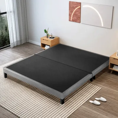 KENZZO OLIVE Divan Bedframe canvas (Headboard+Base Box) / Solid Divan Bed / Bedframe / Bed base/ Queen / King Bed Frame / katil queen / Handley