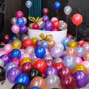 100 pcs 10 Inch Pearl Color Latex Balloons for Celebrations