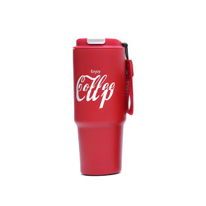 Vacuum Insulated Coffee Cup/Multicolor Octagonal Cola Cup/Portable Hand-Held Thermos Cup