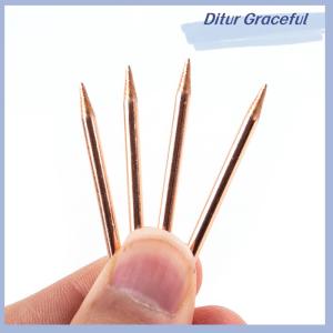 Ditur 2pcs 18650 LITHIUM Battery Spot Welder Electrode TIP สำหรับโครงการรายละเอียดสูง
