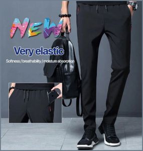 กางเกงเก้าส่วน ไม่แน่น ไม่ร้อน แฟชั่น ดูดซับเหงื่อและระบายอากาศได้ ความยืดหยุ่น ทรงเข้ารูป