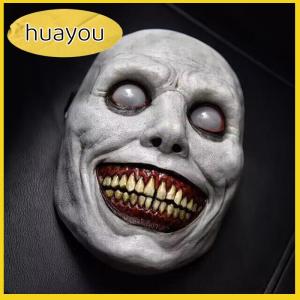 huayou Nụ Cười Trừ Tà Halloween ma mặt nạ lễ hội thanh giả trang ngôi nhà ma ám Mặt Nạ Kinh Dị vai trò chơi Nụ cười khuôn mặt trắng mặt nạ mắt trắng