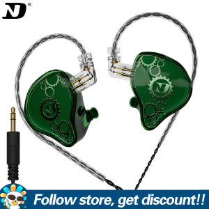 Nd Venus tai nghe hifi type-c/3.5mm phích cắm cao âm thanh chất lượng trong tai tai nghe gắn tai nghe nhạc đôi pin hoán đổi cho nhau thiết kế dây màng loa điện động màn hình tai nghe tiếng ồn hủy bỏ thể thao điện tử tai nghe có dây cho điện thoại thông mi