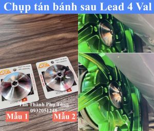 Chụp tán bánh sau Lead 4 Val Inox 304 CTS