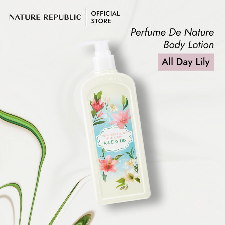 NATURE REPUBLIC PERFUME DE NATURE BODY LOTION (ALL DAY LILY