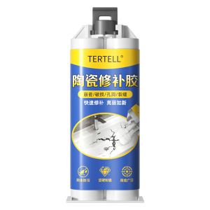 Powerful Waterproof Ceramic Repair Glue for Bathroom Sinks  Toilets  and Basins - Quick Fix  Corrosion Resistant Adhesive