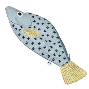 Creative Fish Shaped Pencil Case Large Capacity Pen Organiser Bag Portable Pen Pouches For School Office Travel Use
