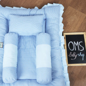 FREE TAS MIKA! Kasur Bayi Set Full Cotton PREMIUM Include Bantal dan Guling / Matras Bayi Premium