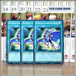 [YCDcardgame] Thẻ bài yugioh chính hãng Set 3 The Melody of Awakening Dragon ( Spell) – Common