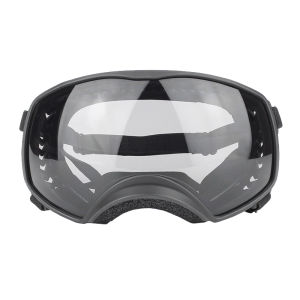 HamshMoc UV Protection Dog Goggles Windproof Pet Sunglasses Eye Wear Protection Sunproof Rainproof with Adjustable Strap for Medium Large Dog