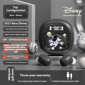Tai nghe nhét tai không dây Disney tai nghe gắn tai bluetooth M41 âm thanh stereo hifi Tai nghe khử tiếng ồn tuổi thọ pin dài với công nghệ enc và xếp hạng chống nước IPX4