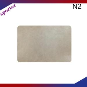 Sporter 1pcs ánh sáng sang trọng rắn da placemat Cà Phê Nâu PU bảng Mat không thấm nước oilproof cách nhiệt tấm Bát Pad Bảng trang trí nội thất